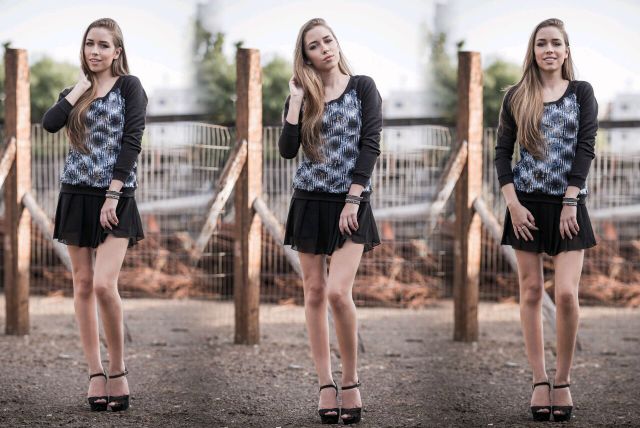 Meu Look – Moletom na Balada