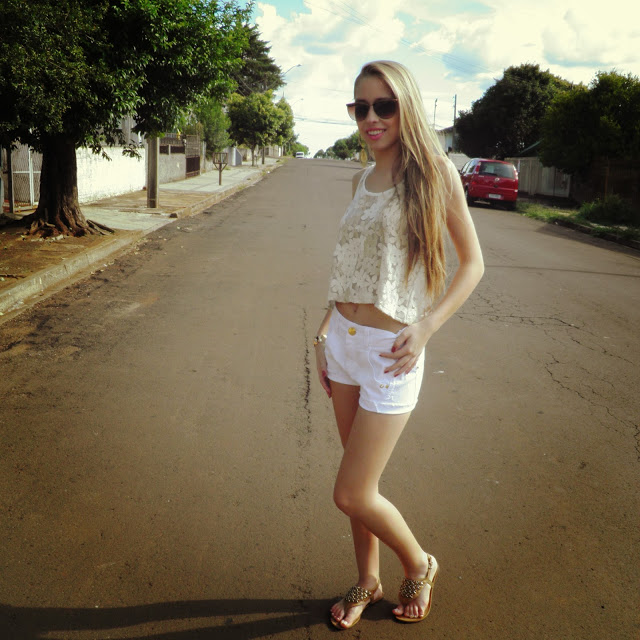 Look | Inspiração | Ano Novo – Shorts e Regata