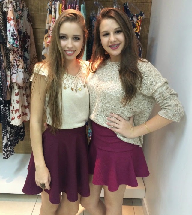 Look Duplo – Burgundy + Nude