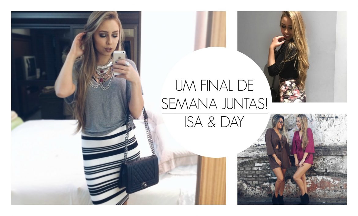 Vídeo | Vlog – Festa, cinema, compras…