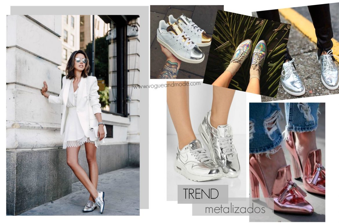 Tendência | Sapatos metalizados